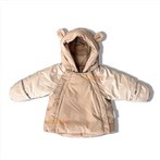 শিশুদের গোলাপী লাইটওয়েট পাফার জ্যাকেট